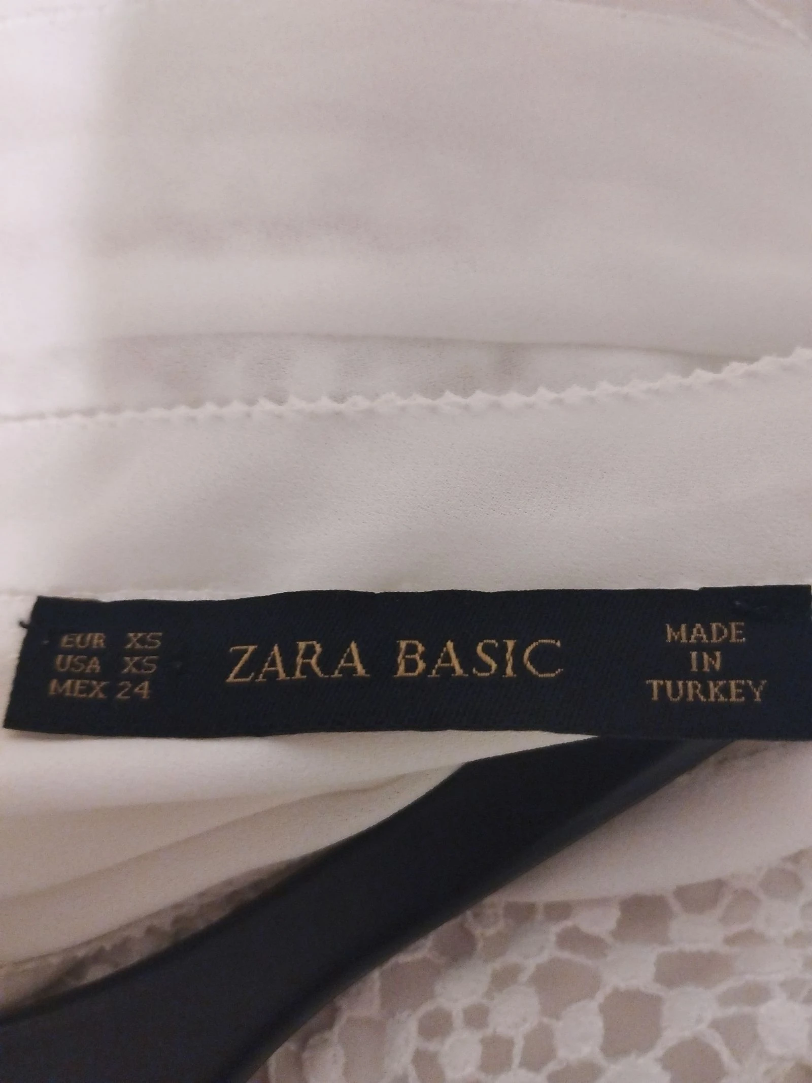 Zara Blusa bordada Preciosa tamanho PP – photo 11